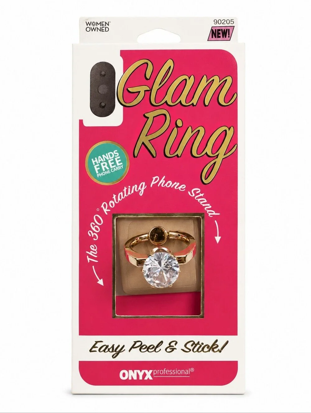 ONYX Professional Glam Ring Phone Stand – New in Package